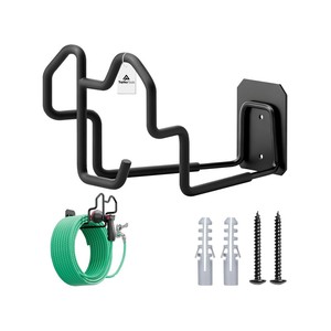 Topika Garden Hose Holder Wall Mount Heavy Duty Steel Hook