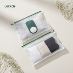 Lekkon Women Underwear High-Waist Brief Lady Panties Seamless Ribbed 3 Pack