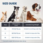 Topika Dog Bed Orthopedic Waterproof Bed for Dogs Washable Cover