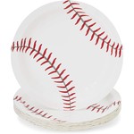 Topika-Baseball Party Plates Napkins Cup Set for Sports Theme Party Supply