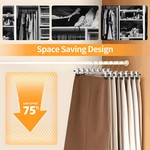 TopikaHome - 10/20PCS Metal Pants & Skirt Hangers with Adjustable Clips