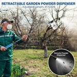 Topika Extendable Powder Sprayer 41-122cm Durable 500ml Dual Nozzle Duster