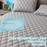 Topika Waterproof Mattress Protector, Fitted & Breathable, All Sizes
