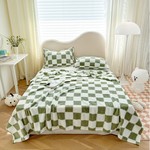 TopikaHome - Tartan Blanket, Soft Thick Blanket for Bed & Sofa 200 x 230cm