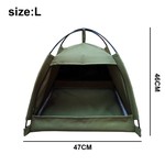 Pet Tents for Cats & Small Dogs, Waterproof Oxford Fabric Pet Bed