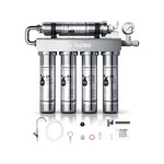 Topika- Under Sink Water Filtration System Stainless 5-Stage Filtration