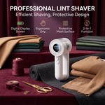 Topika 2in1 Digital Fabric Shaver with 3 Speeds & 3 replaceable heads