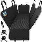 Topika Pet Car Seat Cover for Back Seat, Waterproof & Scratchproof