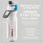 Topika Mist N' Sip Slightly Insulated Water Misting Squeeze Bottle