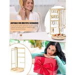Topika - Rotating Jewellery Organiser Display Stand & Earring Holder