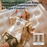 Naturehike Air Mattress with Built In Pump, Inflatable Mattress Air Bed