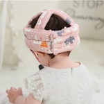 Topika Baby Safety Helmet Set with 4 Knee Pads for Crawling and Walking