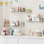 Topika Acrylic Floating Shelves, 3/6 Pack Clear Wall Shelves For Home