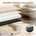 Topika Dog Sofa Mattress Bed for Large Dog,Crate Beds Kennel for Dogs