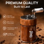Bincoo - Manual Coffee Grinder,Hand Coffee Grinder,Folding Burr Coffee Mill
