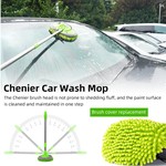 Topika - Car Wash Mop Kit, Long Handle, Brush, Microfiber Cloths & Squeegee