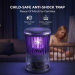 Topika Indoor Mosquito Killer Lamp, Electric Insect Zapper Trap, UV Light