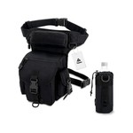 Topika Tactical Leg Bag for Men - Waterproof Thigh Bag with Bottle Holder