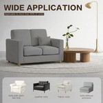 Topika Stretch Couch Cushion Cover Set Soft Elastic Non-Slip Sofa Protector