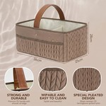 Topika Diaper Caddy, Baby Essentials Storage Caddy, Diaper Bag Organiser