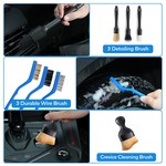 Topika Professional Car Detailing Set for Interior&Exterior Cleaning -26Pcs
