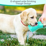 Topika 3-in-1 Dog Water Bottle with Food Bowl & Poop Shovel