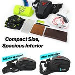 Motocentric Expandable Motorcycle Leg Bag Thigh Bag Waterproof Waist Bag