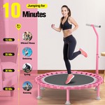 Topika - Foldable 48" Trampoline with High Impact Rebounder