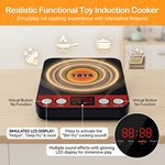 Topika Play Kitchen Accessories Toy Kitchen Sets for Kids, 108pcs