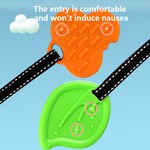 Baby Mirror Infant Toys with Crinkle Cloth Book and Teether 3 IN 1 Set