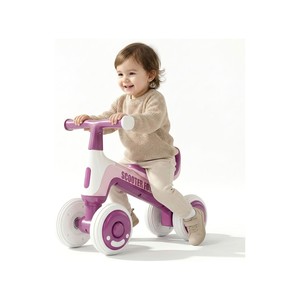 Topika Toddler Bike Balance Bike 4 Wheel Ride-On Toy, 12-30M