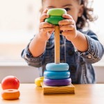 TopikaKids - 3-in-1 Montessori KidsToy Set for Toddlers Building Blocks