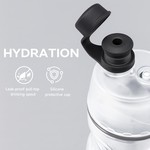Topika Cycling Water Bottle with Spray Mist, 590ml Insulated Sports Bottle