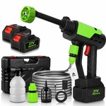 Topika - Cordless Pressure Washer 21V Car Washing Water Gun 0.85MPa