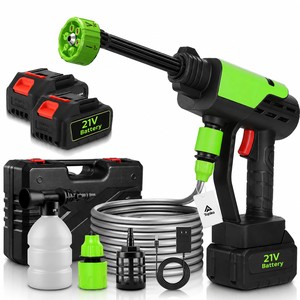 Topika - Cordless Pressure Washer 21V Car Washing Water Gun 0.85MPa