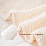 Topika - Blanket Flannel Fleece 200x230cm Soft Lightweight Plush Throw