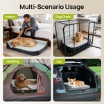 Topika Waterproof Orthopaedic Dog Bed with L-Shaped Bolster Large