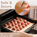 Topika Teflon Baking Sheets 60x80cm, Non-Stick Oven Liners, Large, Cuttable