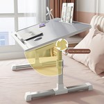 Topika - Portable Laptop Table Stand,Portable Table for Laptop with Drawer