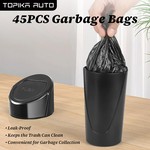 TopikaAuto Car Trash Bin with Lid 2 Pack, Car Garbage Can Storage Device