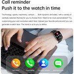 Topika Smart Watch 1.83" HD, Bluetooth Call, Fitness Tracker iOS / Android