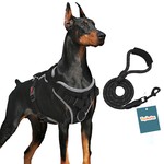 Topika No Pull Dog Harness Easy Walk Harness with Leash for Large Dogs