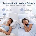 Topika - Cloud-Shaped Memory Foam Pillow, Neck And Shoulder Support
