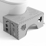 Topika Folding Toilet Stool Non-Slip Squat Bathroom Footrest