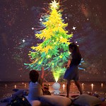 Topika Astronaut Galaxy Projector Light Space Night Light For Bedroom Kids
