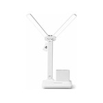 Topika - LED Desk Lamp, Rechargeable Dimmable Study Light With Phone Holder