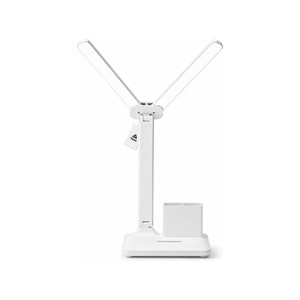 Topika - LED Desk Lamp, Rechargeable Dimmable Study Light With Phone Holder