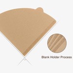 Topika V60 Pour Over Coffee Paper Filters 100Pcs Cone Coffee Filter Papers