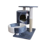 Cat Tree Tower, Play House for Kitten Scratching Post and Tree