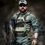 Topika Tactical Belt Men's Belts, Stretch Nylon Quick Release Belt 96-125cm